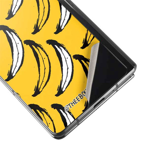 Bouffants and Broken Hearts Bananas Galaxy Z Fold2 5G Skin