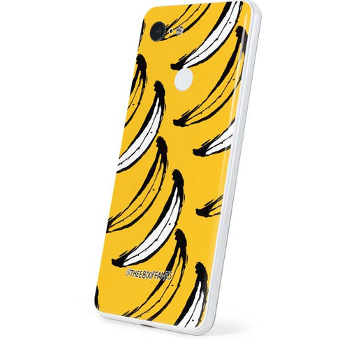 Bouffants and Broken Hearts Bananas Google Pixel 3 Skin