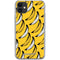 Bouffants and Broken Hearts Bananas iPhone 11 Clear Case