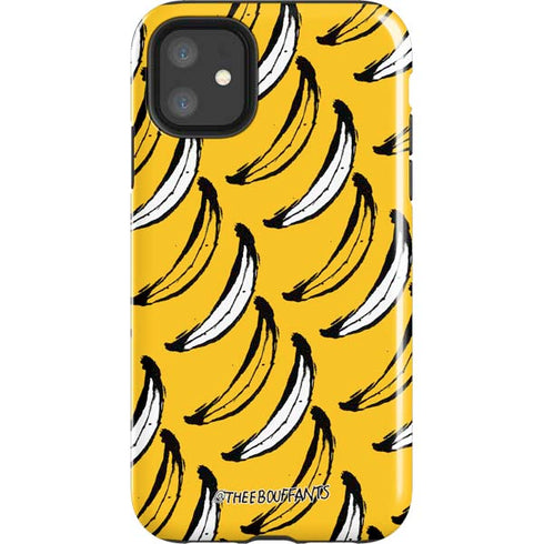 Bouffants and Broken Hearts Bananas iPhone 11 Impact Case
