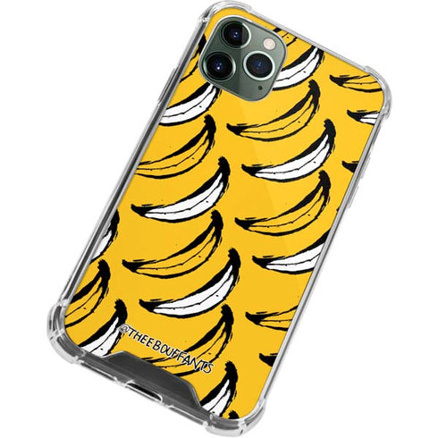 Bouffants and Broken Hearts Bananas iPhone 11 Pro Max Clear Case