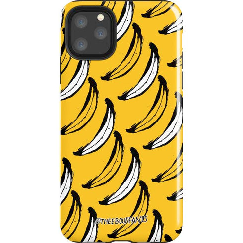 Bouffants and Broken Hearts Bananas iPhone 11 Pro Max Impact Case