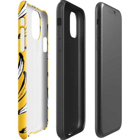 Bouffants and Broken Hearts Bananas iPhone 11 Pro Max Impact Case