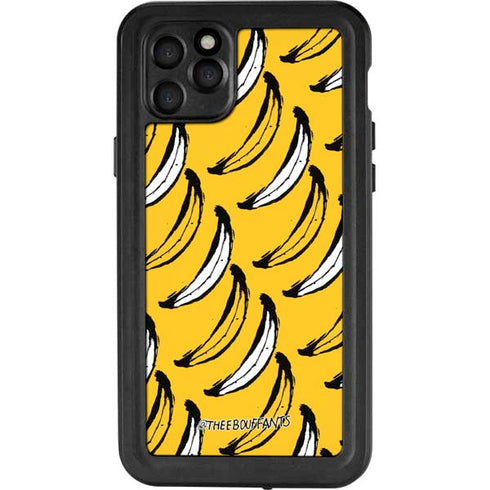 Bouffants and Broken Hearts Bananas iPhone 11 Pro Max Waterproof Case