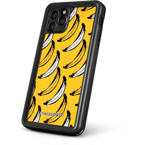 Bouffants and Broken Hearts Bananas iPhone 11 Pro Waterproof Case