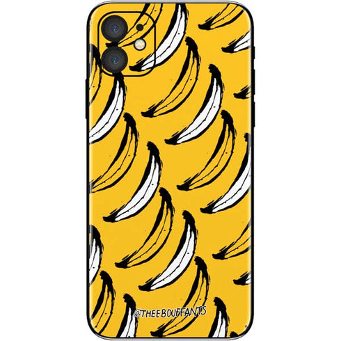 Bouffants and Broken Hearts Bananas iPhone 11 Skin