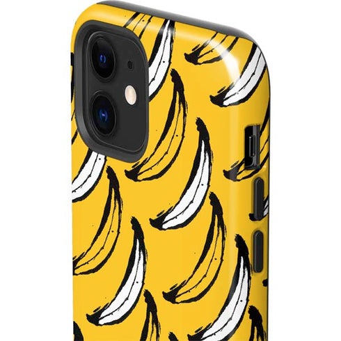 Bouffants and Broken Hearts Bananas iPhone 12 Impact Case