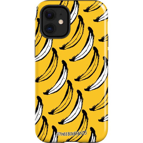 Bouffants and Broken Hearts Bananas iPhone 12 Mini Impact Case