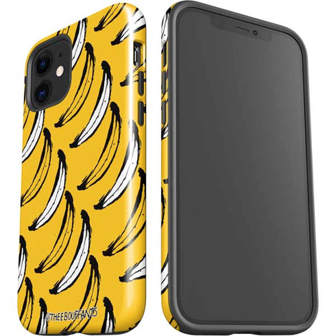 Bouffants and Broken Hearts Bananas iPhone 12 Mini Impact Case