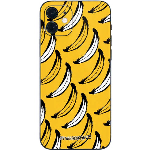 Bouffants and Broken Hearts Bananas iPhone 12 Mini Skin