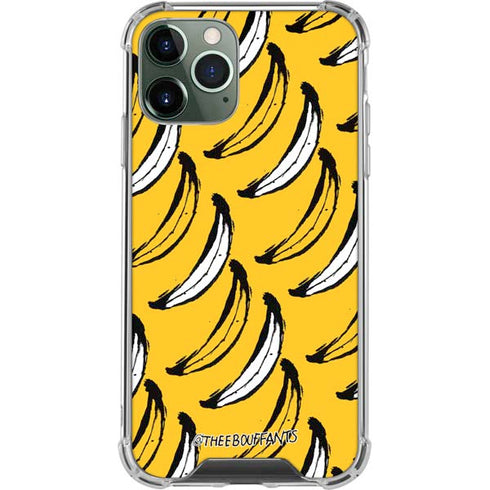 Bouffants and Broken Hearts Bananas iPhone 12 Pro Clear Case