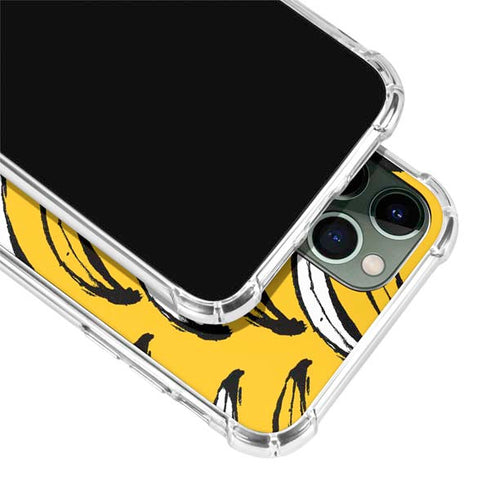 Bouffants and Broken Hearts Bananas iPhone 12 Pro Clear Case