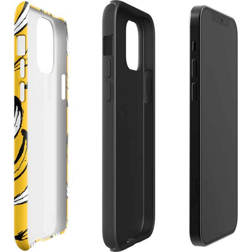 Bouffants and Broken Hearts Bananas iPhone 12 Pro Impact Case