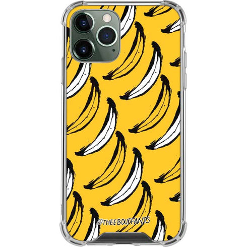 Bouffants and Broken Hearts Bananas iPhone 12 Pro Max Clear Case