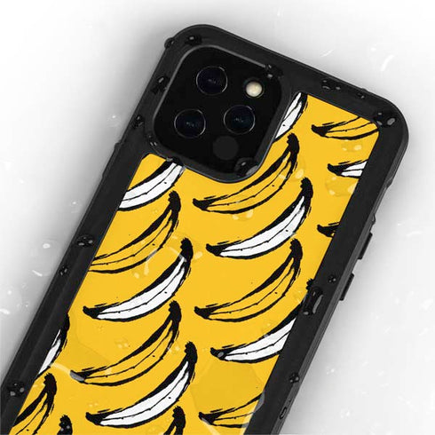 Bouffants and Broken Hearts Bananas iPhone 12 Pro Waterproof Case