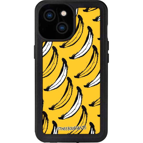 Bouffants and Broken Hearts Bananas iPhone 13 Mini Waterproof Case