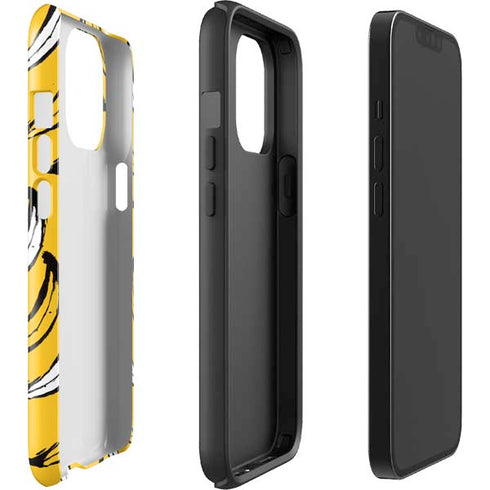 Bouffants and Broken Hearts Bananas iPhone 13 Pro Max Impact Case
