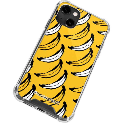 Bouffants and Broken Hearts Bananas iPhone 14 Clear Case