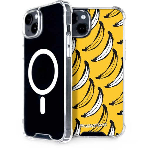 Bouffants and Broken Hearts Bananas iPhone 14 Plus MagSafe Case