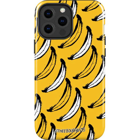 Bouffants and Broken Hearts Bananas iPhone 14 Pro Max Impact Case