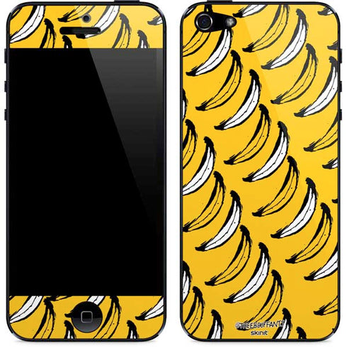 Bouffants and Broken Hearts Bananas iPhone 5/5s/5SE Skin