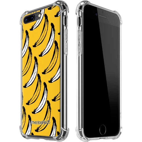 Bouffants and Broken Hearts Bananas iPhone 7/8 Plus Clear Case