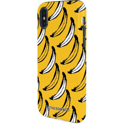 Bouffants and Broken Hearts Bananas iPhone X Pro Case
