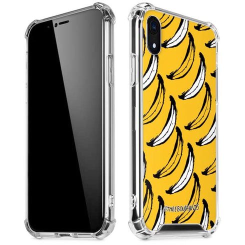 Bouffants and Broken Hearts Bananas iPhone XR Clear Case