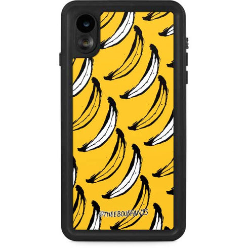 Bouffants and Broken Hearts Bananas iPhone XR Waterproof Case