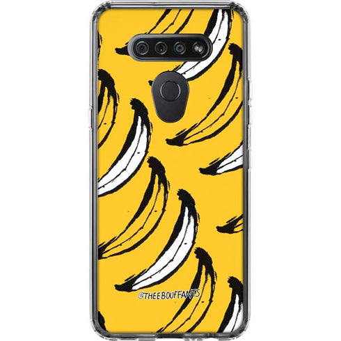 Bouffants and Broken Hearts Bananas LG K51/Q51 Clear Case