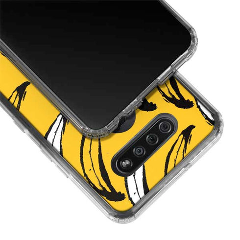 Bouffants and Broken Hearts Bananas LG K51/Q51 Clear Case