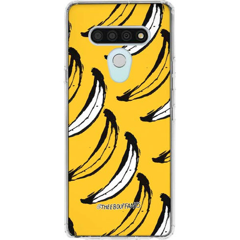 Bouffants and Broken Hearts Bananas LG Stylo 6 Clear Case