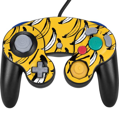 Bouffants and Broken Hearts Bananas Nintendo GameCube Controller Skin