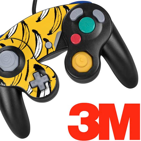 Bouffants and Broken Hearts Bananas Nintendo GameCube Controller Skin