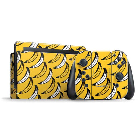 Bouffants and Broken Hearts Bananas Nintendo Switch Bundle Skin