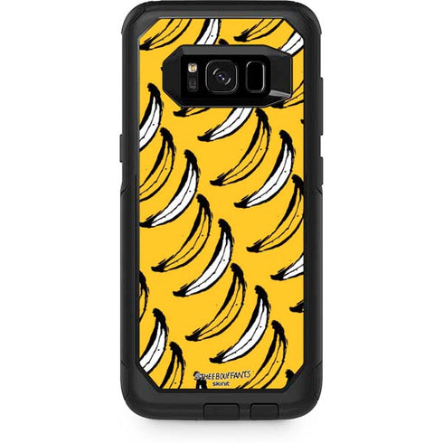 Bouffants and Broken Hearts Bananas Otterbox Commuter Galaxy Skin