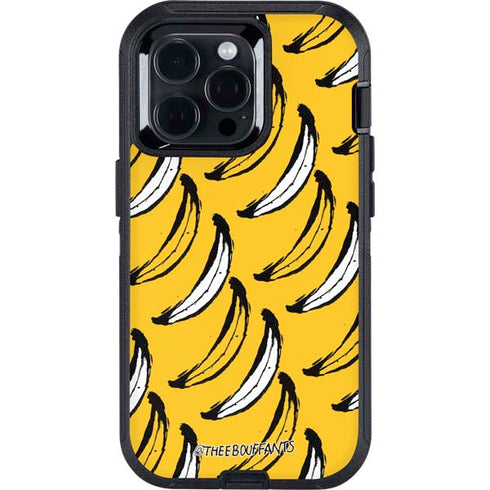 Bouffants and Broken Hearts Bananas Otterbox Defender iPhone Skin