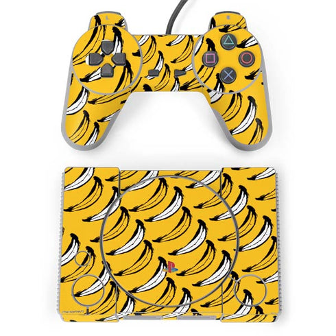 Bouffants and Broken Hearts Bananas PlayStation Classic Bundle Skin
