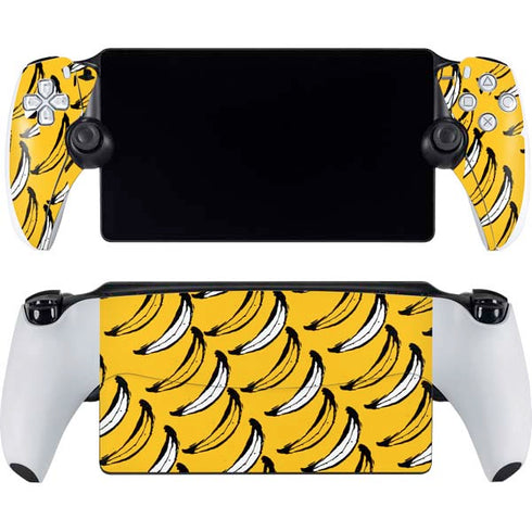 Bouffants and Broken Hearts Bananas PlayStation Portal Remote Player Skin
