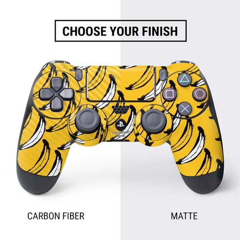 Bouffants and Broken Hearts Bananas PS4 Controller Skin