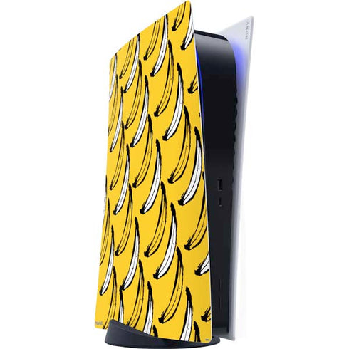 Bouffants and Broken Hearts Bananas PS5 Digital Edition Console Skin