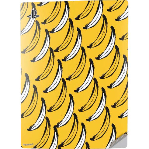 Bouffants and Broken Hearts Bananas PS5 Digital Edition Console Skin
