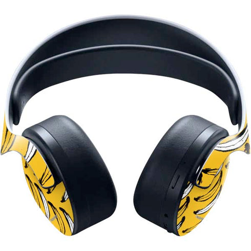 Bouffants and Broken Hearts Bananas PULSE 3D Wireless Headset for PS5 Skin