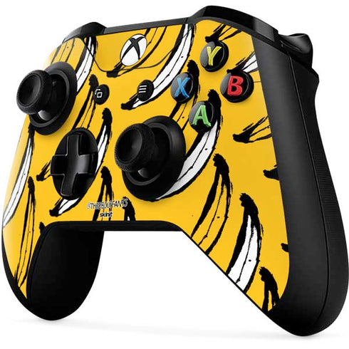 Bouffants and Broken Hearts Bananas Xbox One X Controller Skin