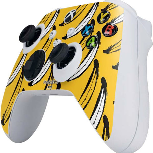 Bouffants and Broken Hearts Bananas Xbox Series S Controller Skin