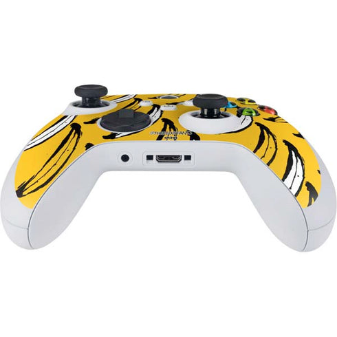 Bouffants and Broken Hearts Bananas Xbox Series S Controller Skin