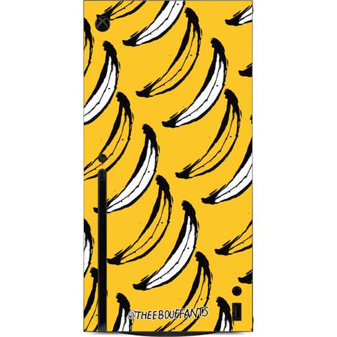 Bouffants and Broken Hearts Bananas Xbox Series X Console Skin
