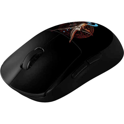 Alchemy Baphomet Zisurrû G Pro Wireless Gaming Mouse Skin