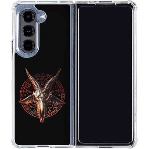 Alchemy Baphomet Zisurrû Galaxy Z Fold5 5G Clear Case
