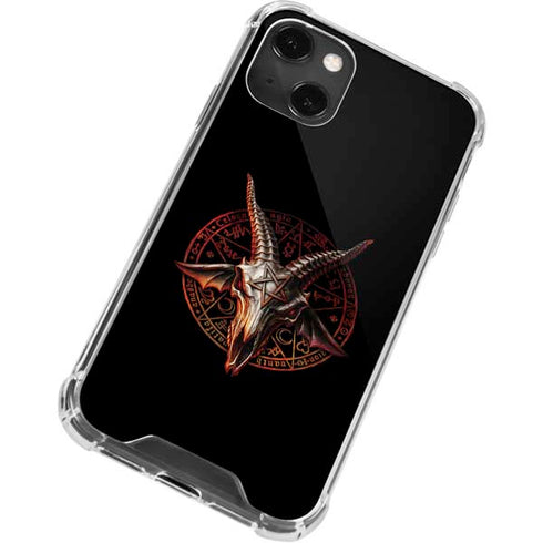 Alchemy Baphomet Zisurrû iPhone 14 Plus Clear Case